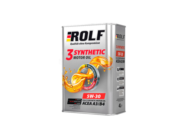 ROLF 3-SYNTHETIC 5W-30 ACEA A3/B4